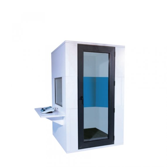  Réf.: S-Premium / La cabine S-PREMIUM est un dispositif médical de Classe IElle se caractérise par un niveau d'isolation acoustique élevé.