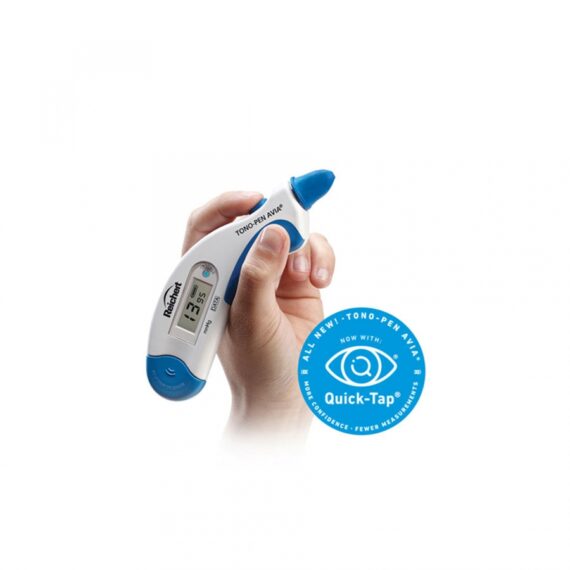 Tonomètre contact portatif : Avec le mode de mesure Quick-Tap ® , le tonomètre est le plus rapide, précises et ne nécessite aucun étalonnage.