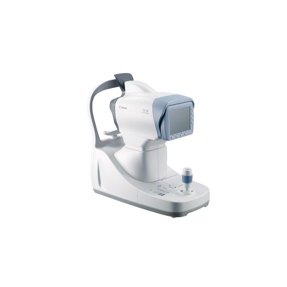 Tonomètre entièrement automatique permettant la mesure de la pression intraoculaire (PIO) avec une bouffée d'air extrêmement douce.