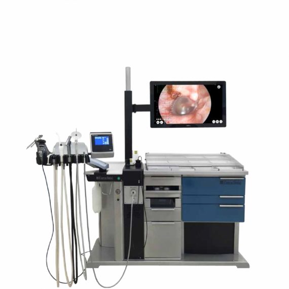 Ref : Otocompact Professional. Unité de consultation ORL pour les activités de diagnostic, d’endoscopie et microscopie complète.